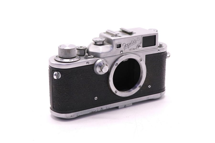Советский дальномерный фотоаппарат Зоркий 3 body