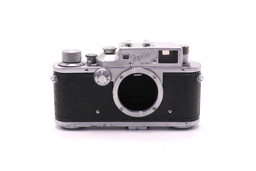 Советский дальномерный фотоаппарат Зоркий 3 body
