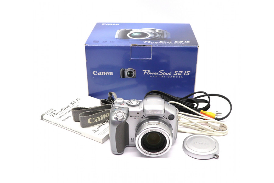 Фотоаппарат Canon PowerShot S2 IS в упаковке