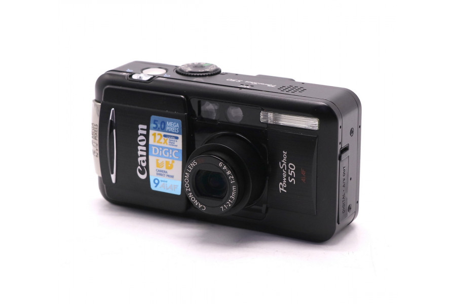 Цифровая компактная камера Canon PowerShot S50