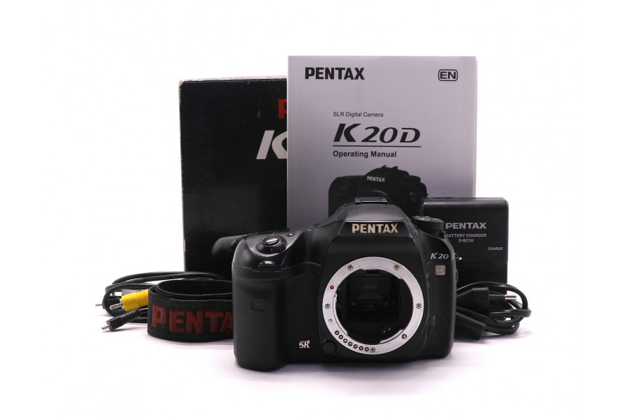Pentax K20D body в упаковке (пробег 69420 кадров)