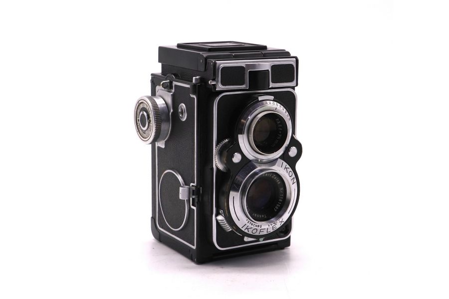 Фотоаппарат Ikoflex Favorit + Tessar 3.5/75mm