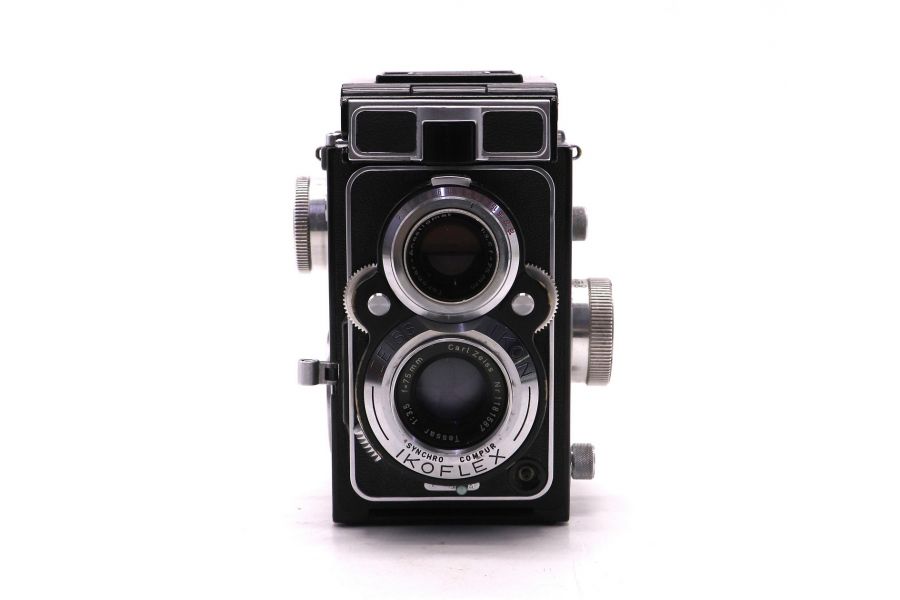 Фотоаппарат Ikoflex Favorit + Tessar 3.5/75mm