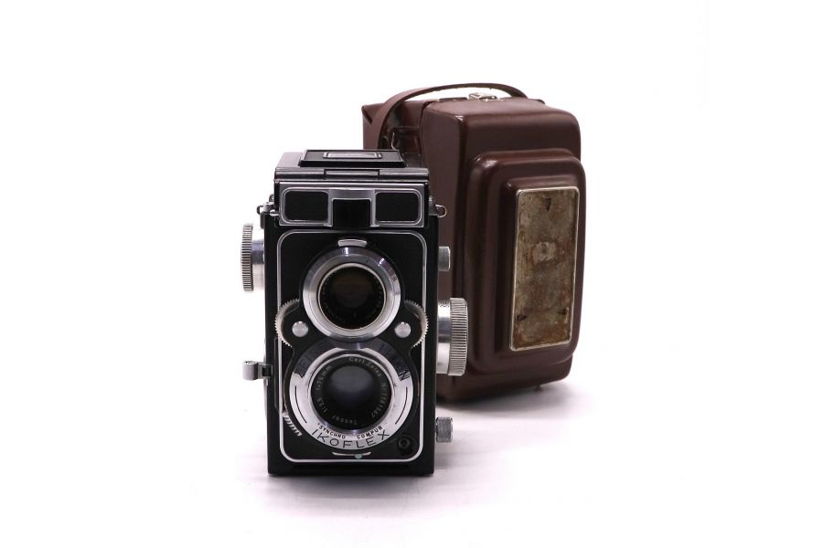 Фотоаппарат Ikoflex Favorit + Tessar 3.5/75mm