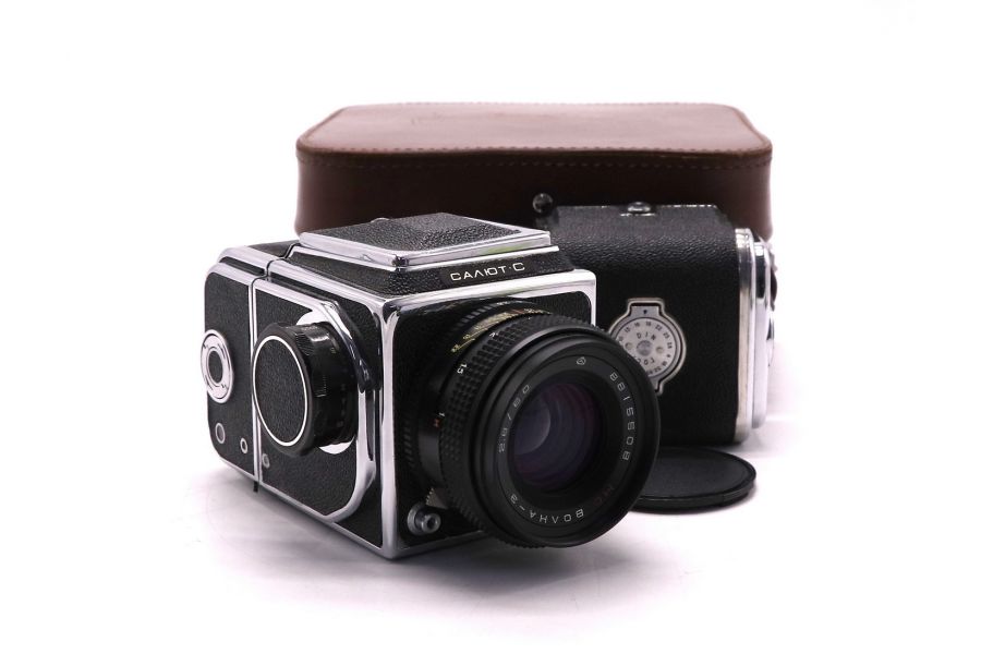 Фотокамера Салют-С + Волна-3 МС 2.8/80mm