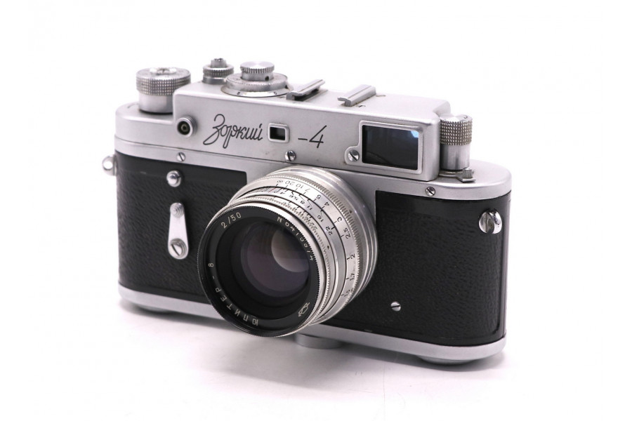Фотоаппарат Зоркий-4 + Юпитер-8 (СССР, 1959)