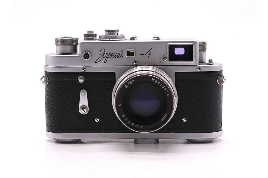 Фотоаппарат Зоркий-4 + Юпитер-8 (СССР, 1959)