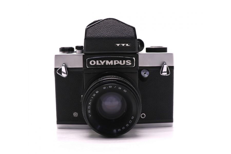 Фотоаппарат Киев 6С + Вега-12Б (СССР, 1979)