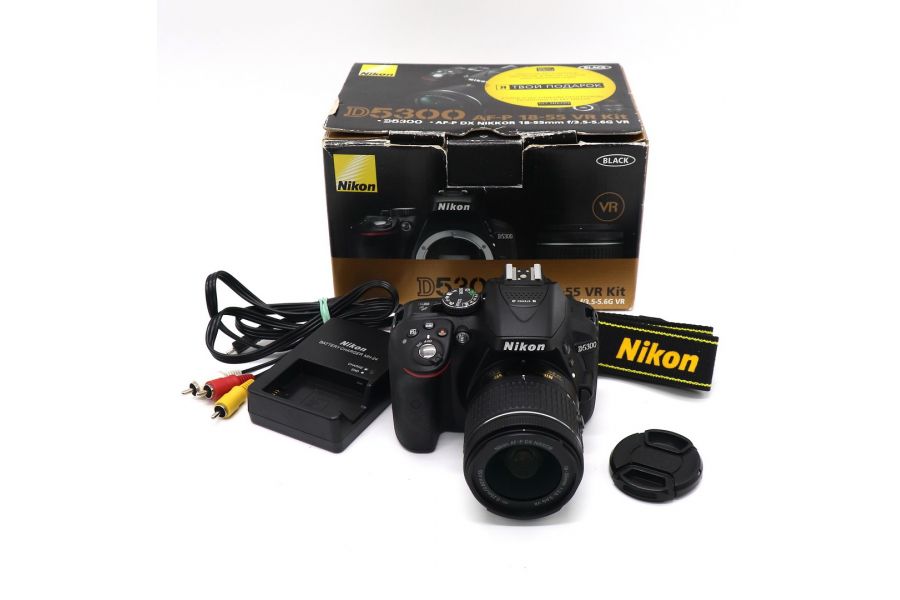 Nikon D5300 kit в упаковке (пробег 2235 кадров)