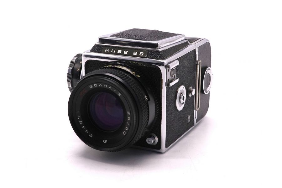 Камера Киев 88 + Волна-3 МС 2,8/80 (СССР, 1983)