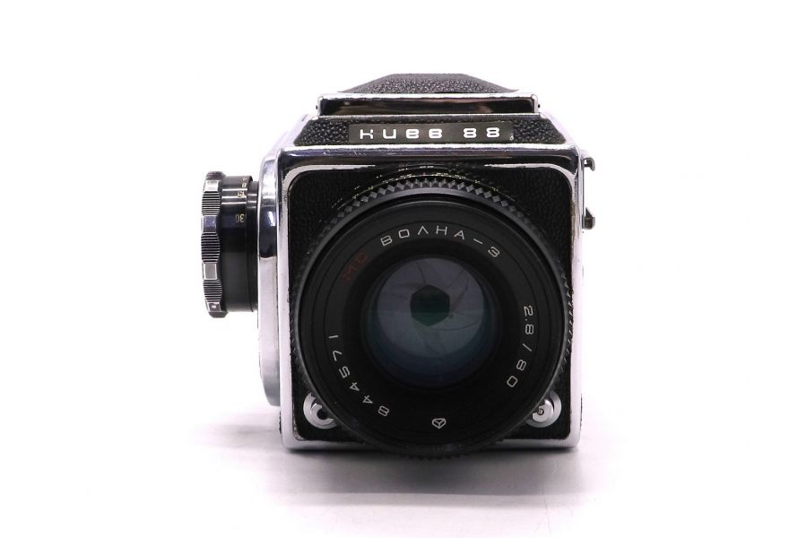 Камера Киев 88 + Волна-3 МС 2,8/80 (СССР, 1983)