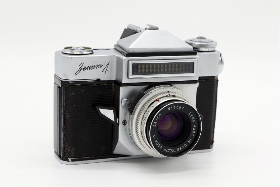 Фотоаппарат Зенит 4 + Vega-3 2.8/50 пропись