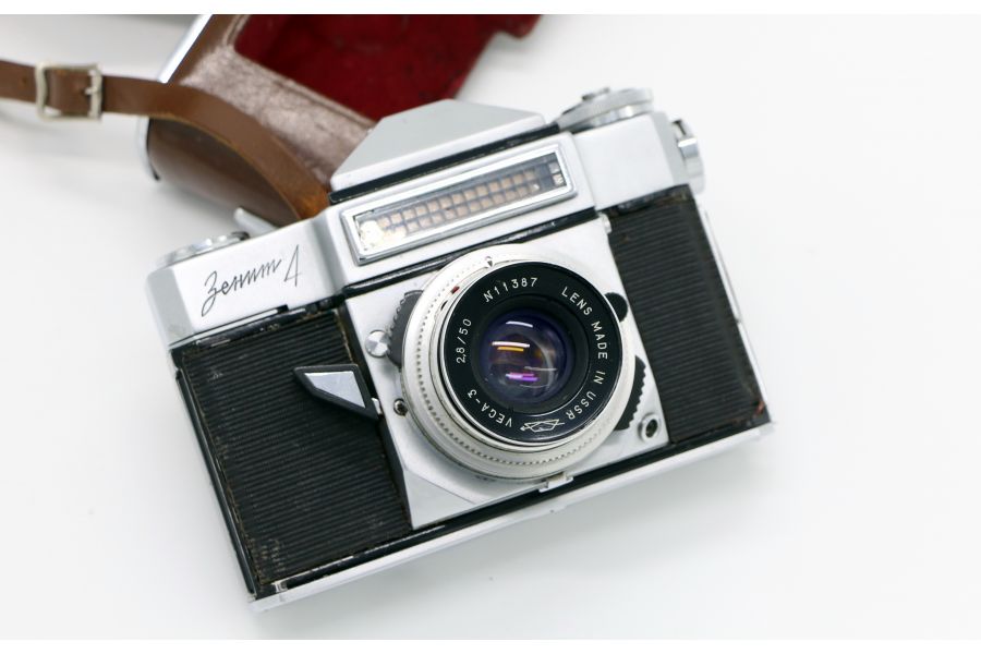 Фотоаппарат Зенит 4 + Vega-3 2.8/50 пропись