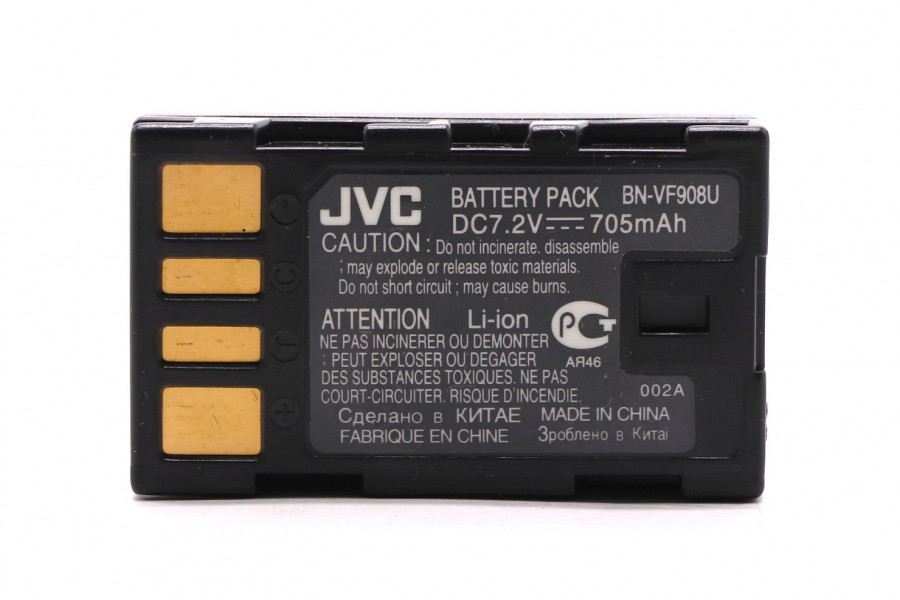 705–750 мАч Литий-ионный аккумулятор JVC BN-VF908U