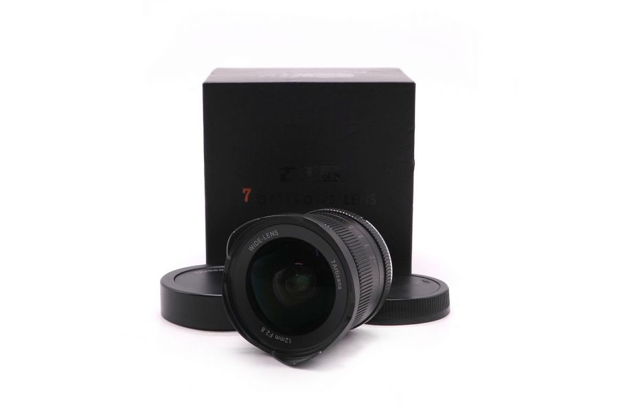Объектив 7Artisans 12mm f/2.8 Sony Nex в упаковке