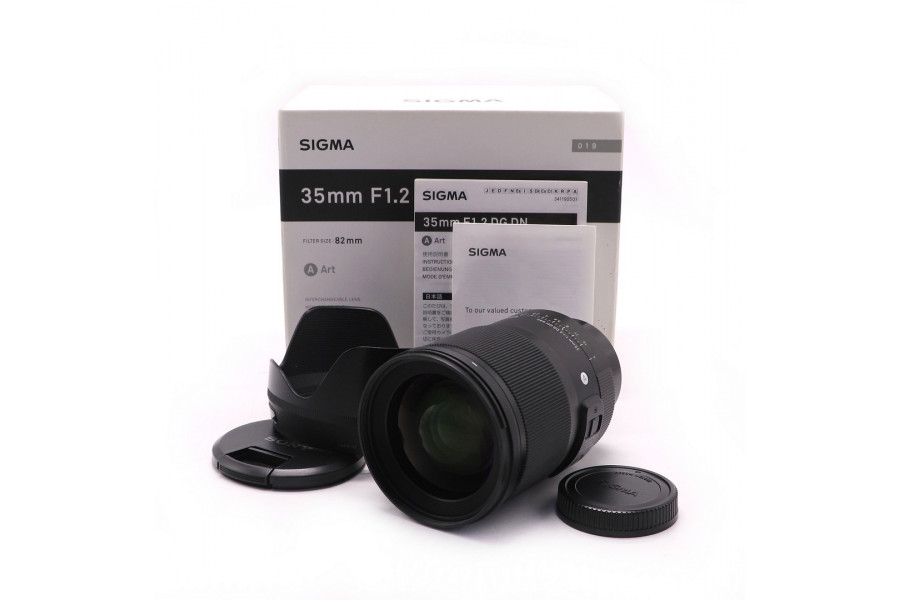 Sigma 35mm f/1.2 DG DN Art Sony E в упаковке