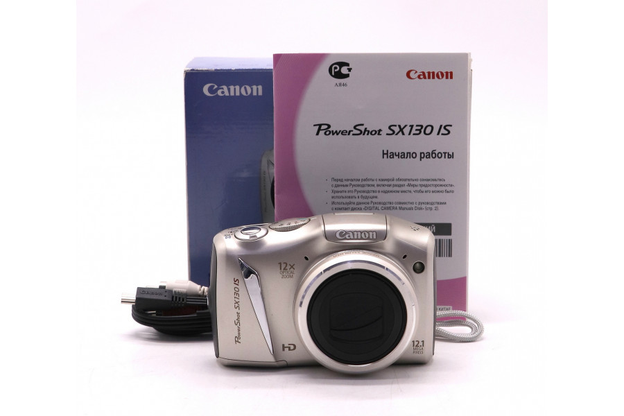 Фотокамера Canon PowerShot SX130 IS в упаковке