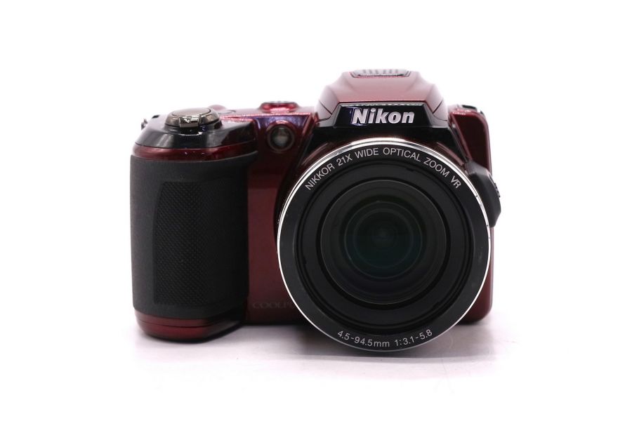 Фотоаппарат Nikon Coolpix L120 красный в упаковке