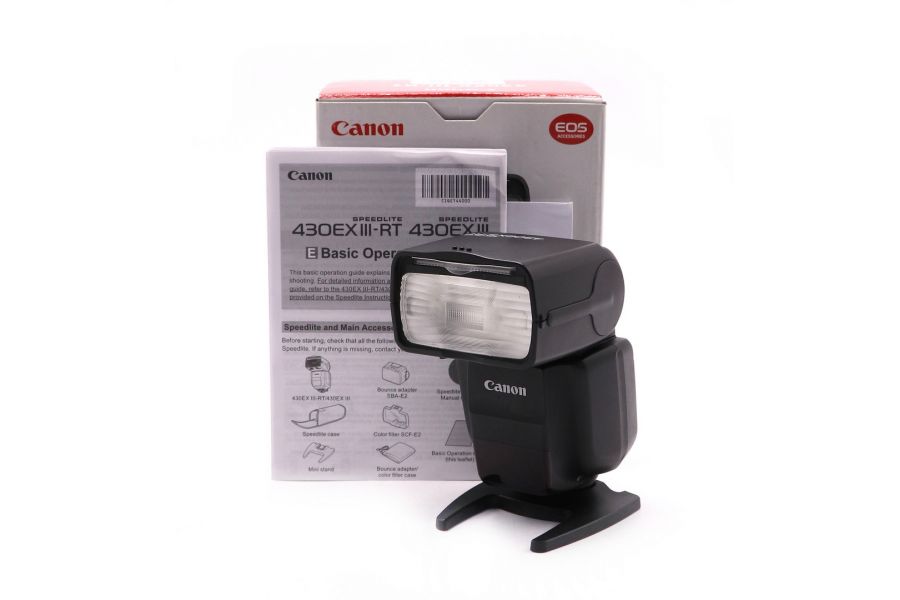 Фотоспышка Canon Speedlite 430EX III-RT в упаковке