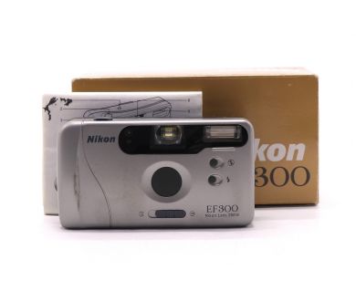 Фотокамера аналоговая Nikon EF300 в упаковке
