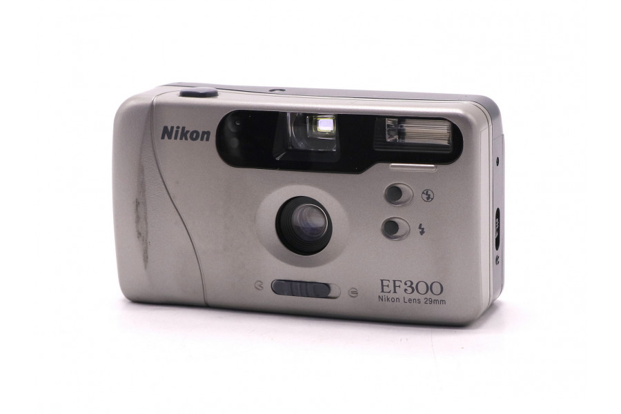 Фотокамера аналоговая Nikon EF300 в упаковке