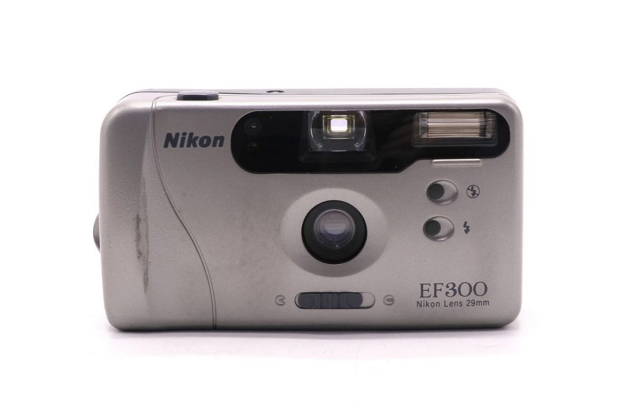 Фотокамера аналоговая Nikon EF300 в упаковке