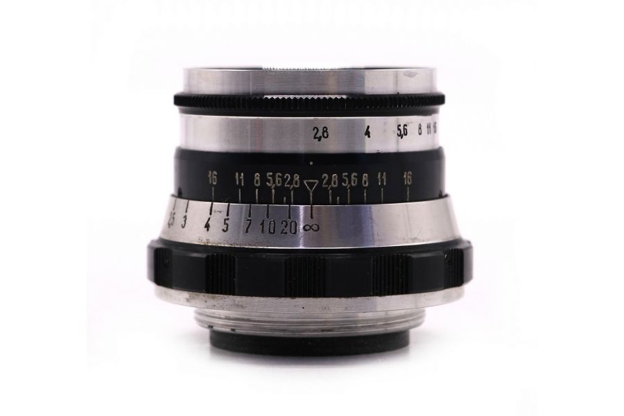 Объектив Индустар-61 (И-61) 2,8/53 М39 зебра