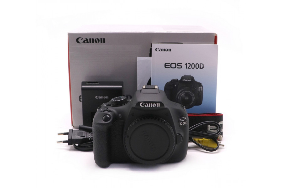 Canon EOS 1200D body в упаковке (пробег 285 кадров)
