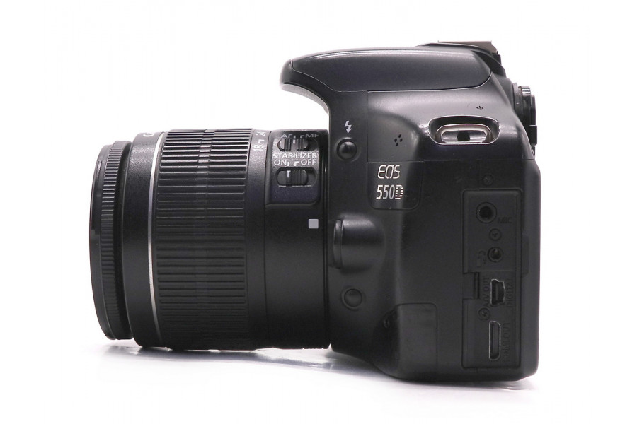 Фотокамера Canon EOS 550D kit (пробег 124000 кадров)