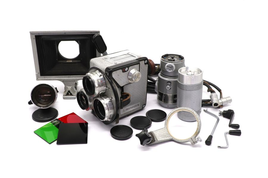 Универсальная кинокамера Pentaflex 16 (Germany, 1955)