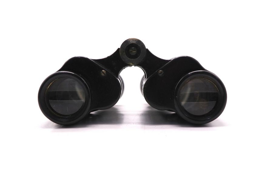 Советский черный бинокль ЗТМ №19 6Х30 №1331