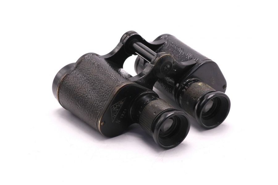 Советский черный бинокль ЗТМ №19 6Х30 №1331