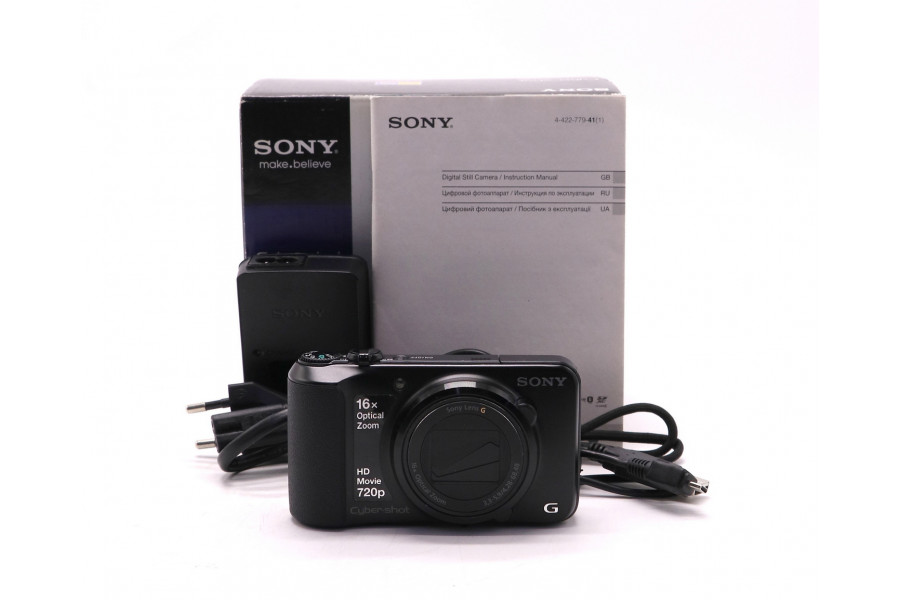 Камера Sony Cyber-shot DSC-H90 в упаковке