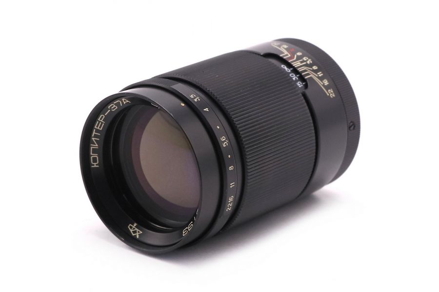 Мануальный объектив олимпийский Юпитер-37А 3.5/135