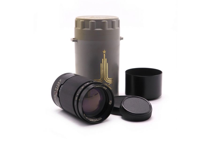 Мануальный объектив олимпийский Юпитер-37А 3.5/135