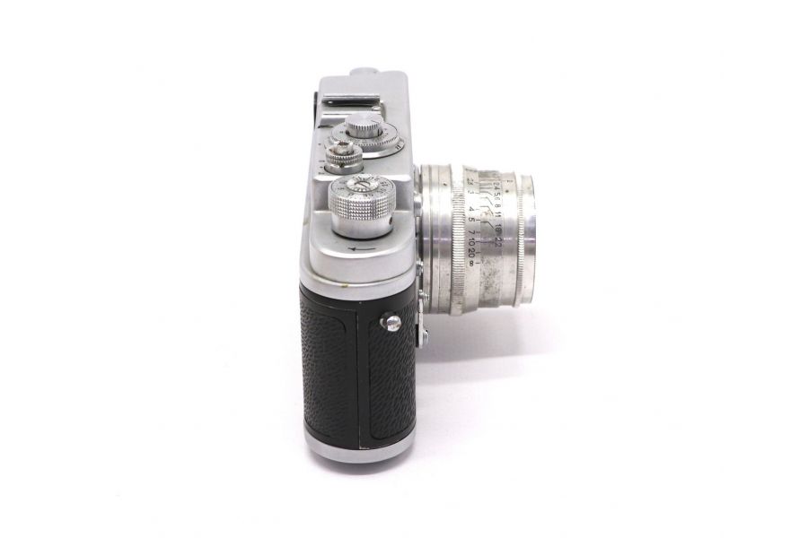 Фотоаппарат советский Зоркий 4 + Юпитер-8 silver