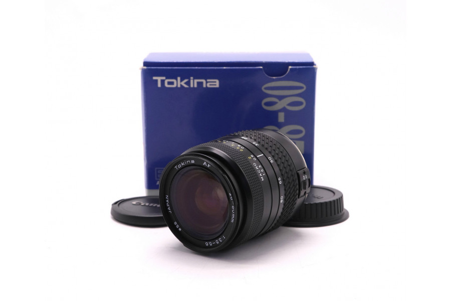 Объектив Tokina AF 28-80mm f/3.5-5.6 в упаковке