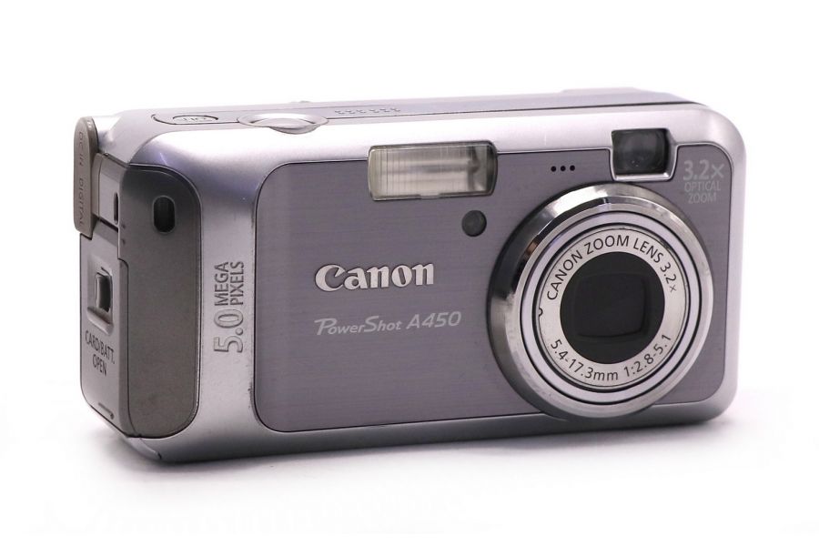 Фотоаппара компактный Canon PowerShot A450