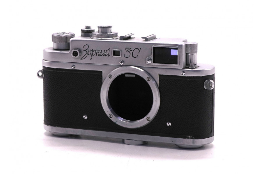 Советский фотоаппарат Зоркий 3С body в упаковке