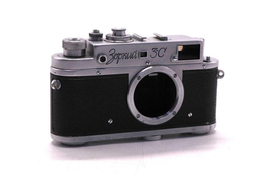 Советский фотоаппарат Зоркий 3С body в упаковке