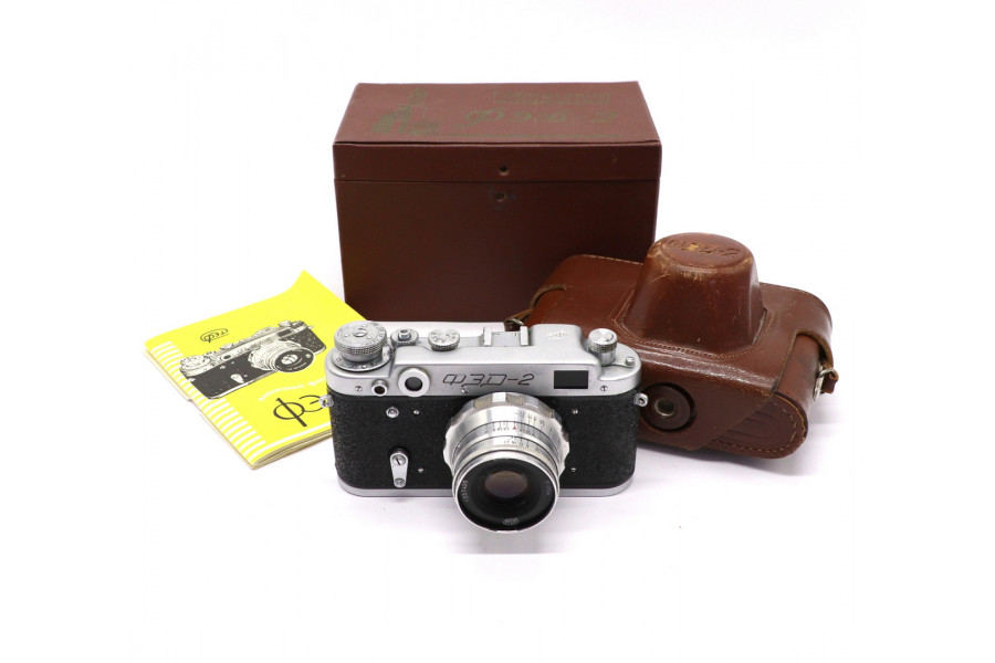 Фотоаппарат Фэд 2 + Индустар-26м в упаковке