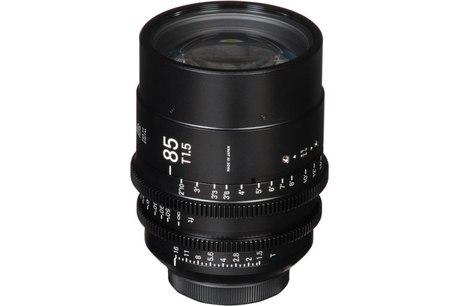 Объектив новый Sigma 85mm T1.5 Cine Canon EF