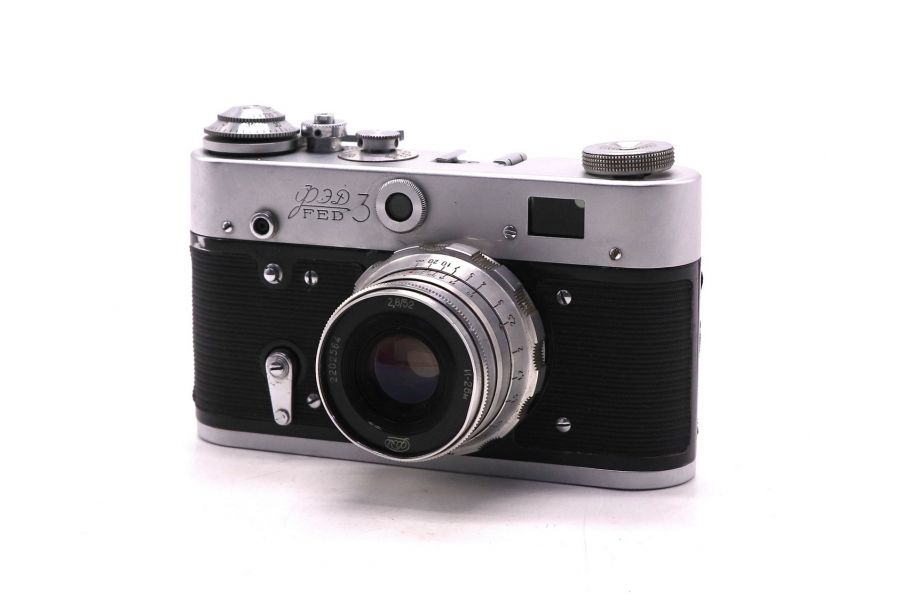 Фотоаппарат пленочный Фэд 3 + Индустар-26М (СССР)