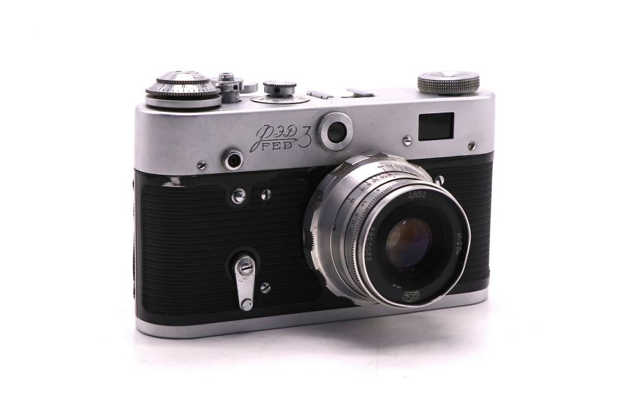 Фотоаппарат пленочный Фэд 3 + Индустар-26М (СССР)