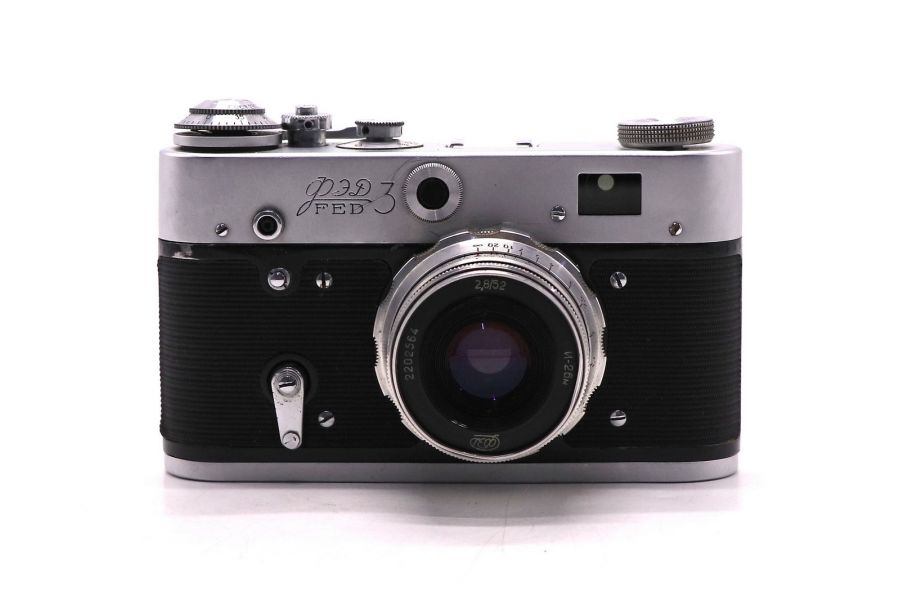 Фотоаппарат пленочный Фэд 3 + Индустар-26М (СССР)