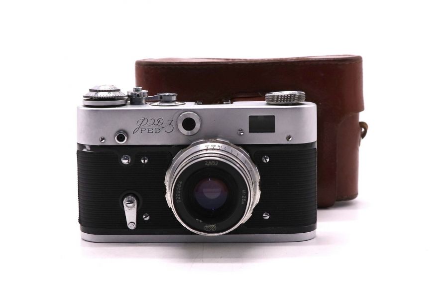 Фотоаппарат пленочный Фэд 3 + Индустар-26М (СССР)