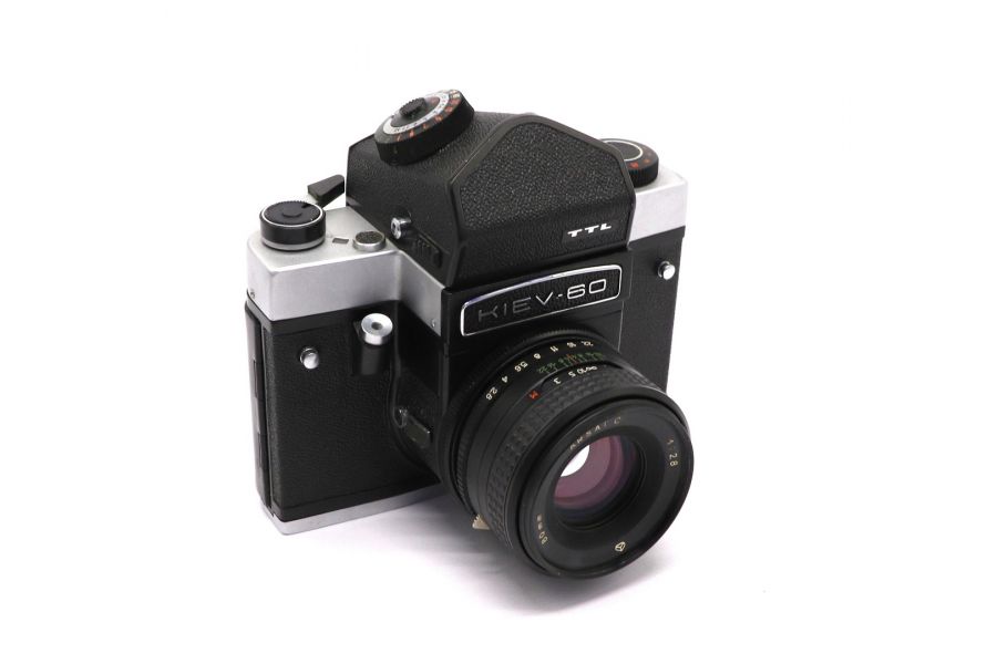 Зеркальный фотоаппарат Киев 60 + Arsat C 2.8/80