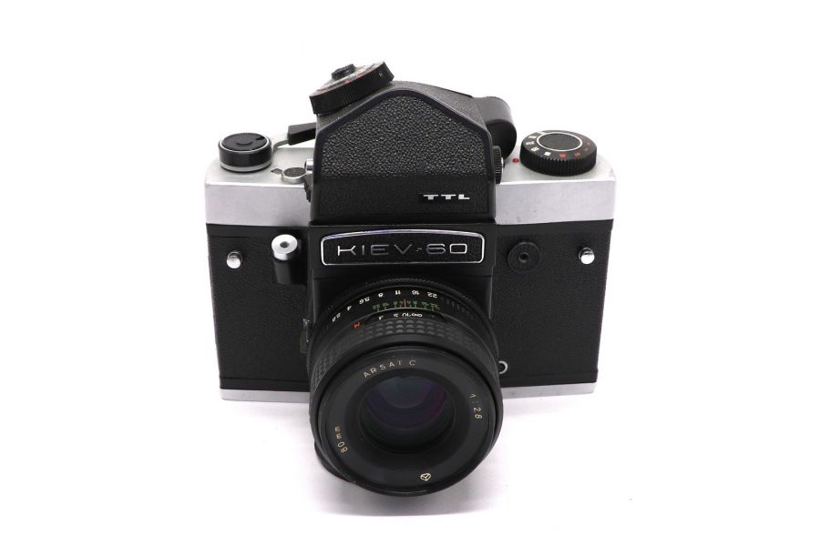 Зеркальный фотоаппарат Киев 60 + Arsat C 2.8/80