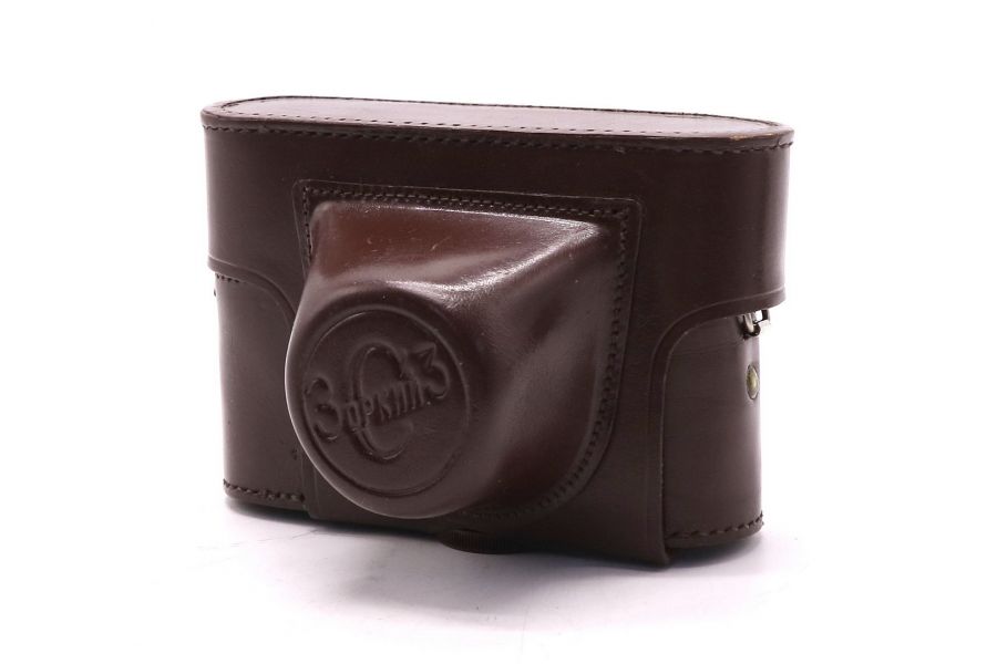 Кофр кожаный от фотоаппарата Зоркий 3С новый