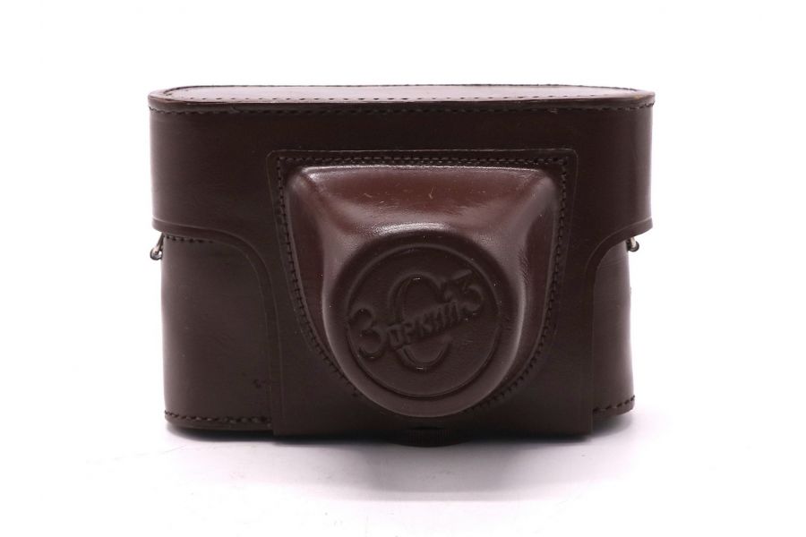 Кофр кожаный от фотоаппарата Зоркий 3С новый